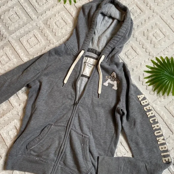 Abercrombie & Fitch | Tops | Grey Abercrombie Fitch Zipup